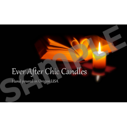 Ever After Chic Business Card Front